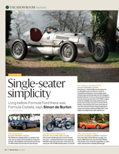 Single-seater simplicity: July 2021 auction results - Left