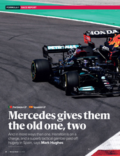2021 Portuguese & Spanish GPs: Mercedes gives them the old one, two - Left