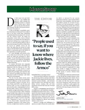 Jackie Stewart's campaigning spirit lives on in modern F1: The Editor - Left