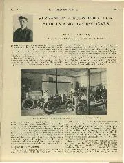 STREAMLINE BODYWORK FOR SPORTS AND RACING CARS. - Left