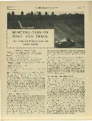 SPORTING CARS ON ROAD AND TRACK. THE 12/40 SUPERCHARGED MERCEDES. - Left