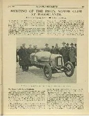 MEETING OF THE ESSEX MOTOR CLUB AT BROOKLANDS. - Left