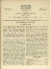 EDITORIAL NOTES, June 1926 - Left