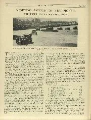 SPORTING EVENTS OF THE MONTH. - Left