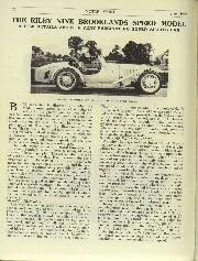 THE RILEY NINE BROOKLANDS SPEED MODEL - Left