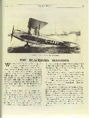 THE BLACKBURN BLUEBIRD - Left