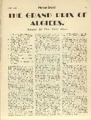 THE GRAND PRIX OF ALGIERS. - Left