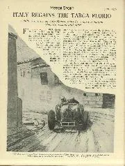 ITALY REGAINS THE TARGA FLORIO - Left