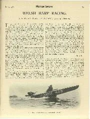 WELSH HARP RACING. - Left