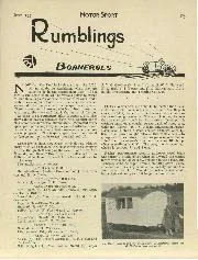 Rumblings, June 1931 - Left