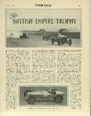 The BRITISH EMPIRE TROPHY - Left