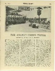THE TWENTY-THIRD TARGA - Left