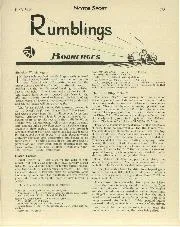 Rumblings, June 1932 - Left