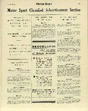 Motor Sport Classified Advertisement Section - Left