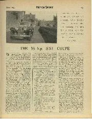 Brief Specification. - Left