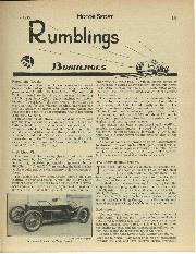 Rumblings, June 1933 - Left