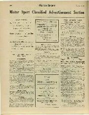 Motor Sport Classified Advertisement Section - Left