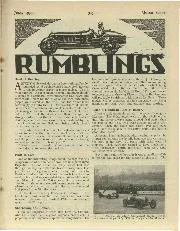 RUMBLINGS, June 1934 - Left