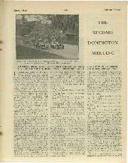 THE SECOND DONINGTON MEETING - Left