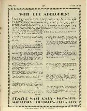 WITH OUR APOLOGIES! - Left