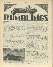 RUMBLINGS, June 1935 - Left