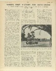 VARZI'S FIRST VICTORY FOR AUTO - UNION - Left
