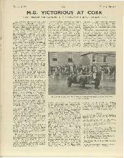 M.G. VICTORIOUS AT CORK - Left