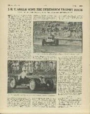 J.H.T. SMITH WINS THE SYDENHAM TROPHY RACE - Left