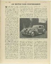 ON BRITISH HIGH PERFORMANCE - Left
