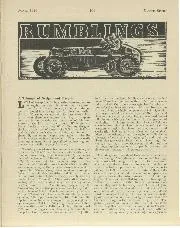 Rumblings, June 1940 - Left