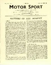 Matters of the moment - Left