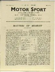 Matters Of Moment, June 1950 - Left