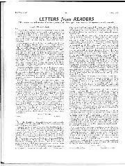 LETTERS from READERS, June 1958 - Left