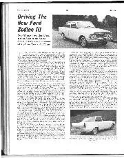 Driving the new Ford Zodiac III - Left