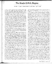 The Single O.H.C. Engine - Left