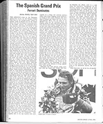 The 1974 Spanish Grand Prix — Ferrari Dominates - Left