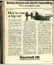 How to run a big car - Left