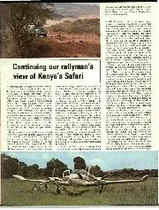 Continuing our rallyman's view of Kenya's Safari - Left