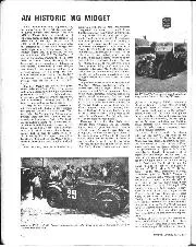 An historic MG Midget - Left