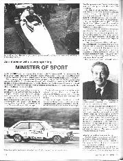 MINISTER OF SPORT - Left