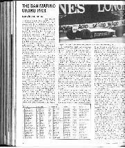 1981 San Marino Grand Prix race report - Left