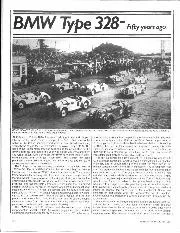 BMW type  328 - Fifty years ago. - Left