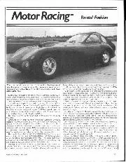 Motor Racing - Bristol  Fashion - Left