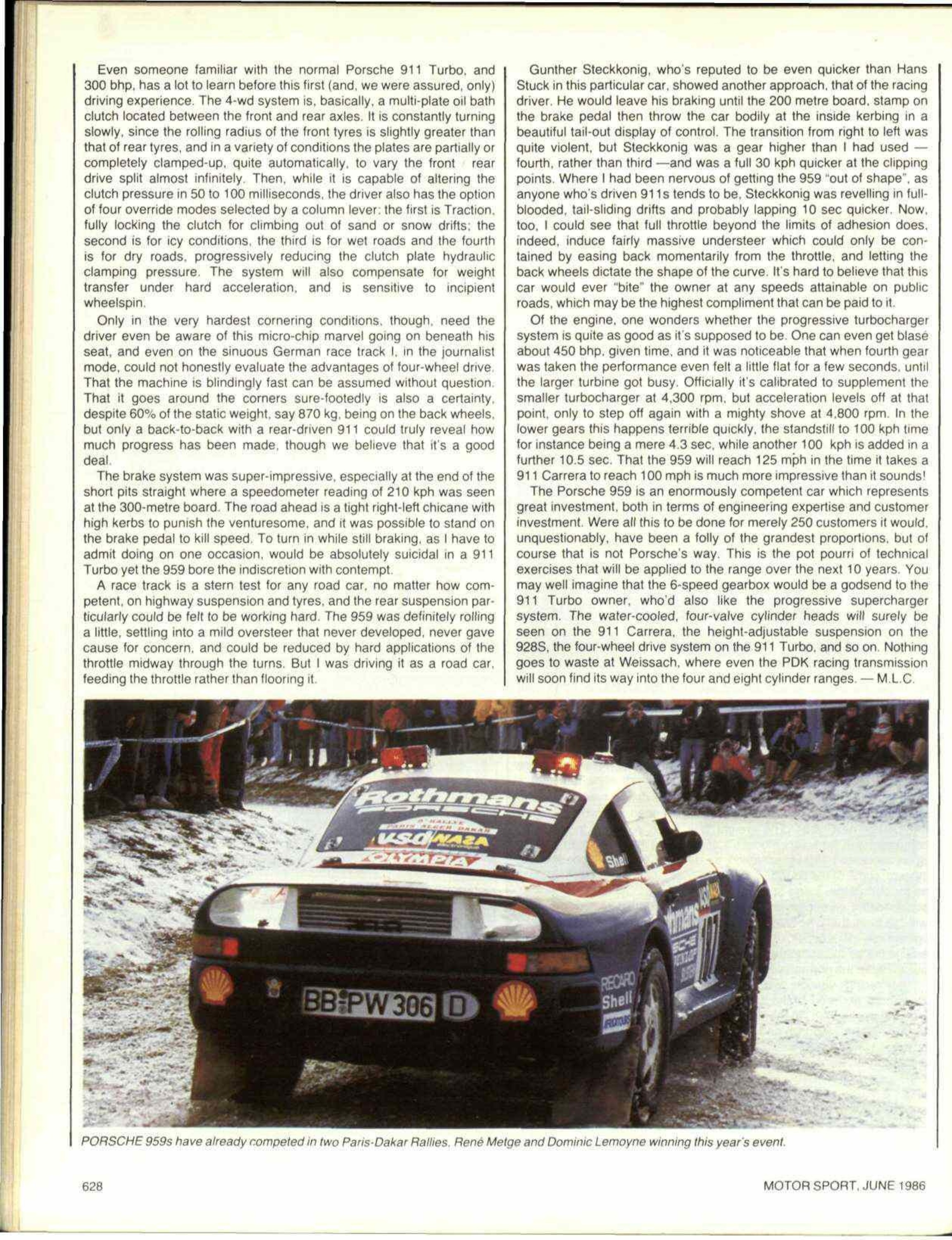 1986 San Marino Grand Prix in pictures - Motor Sport Magazine
