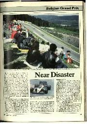 Formula One: 1987 Belgian GP - Left