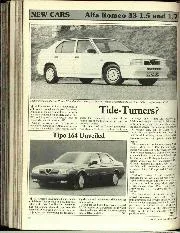 New cars: Alfa Romeo 33 1.5 and 1.7 - Left