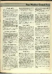 Notes on the cars - Right