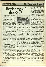 Begining of the End? - Left