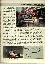1989 San Marino Grand Prix race report - Right