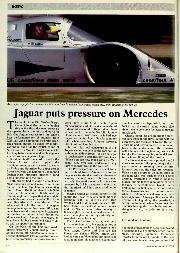 Jaguar puts pressure on Mercedes - Left